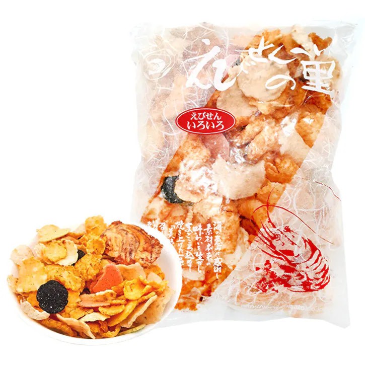 🦐日本仙貝故里名古屋超人氣《綜合海老蝦片》280g