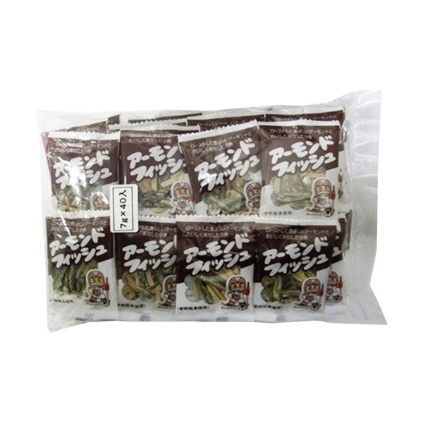 日本🇯🇵 藤沢商事 杏仁小魚乾 40入