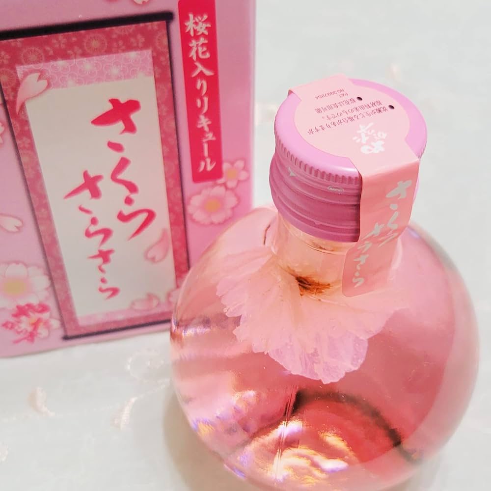 日本🇯🇵櫻花酒 さくらさらさら櫻花入利口酒 180ml