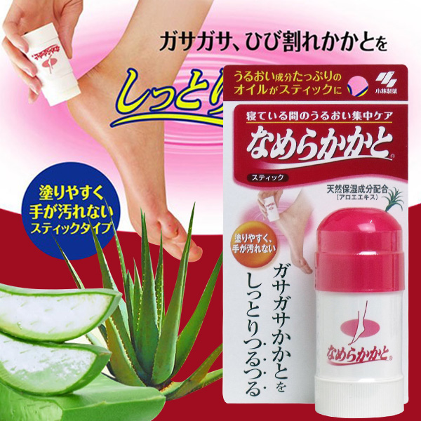 日本小林製藥蘆薈保濕足棒30g