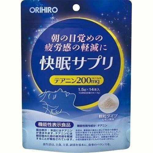 日本ORIHIRO快眠粉1.5g*14入