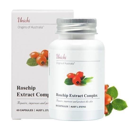 澳洲Unichi 玫瑰果精華亮白膠囊 60顆