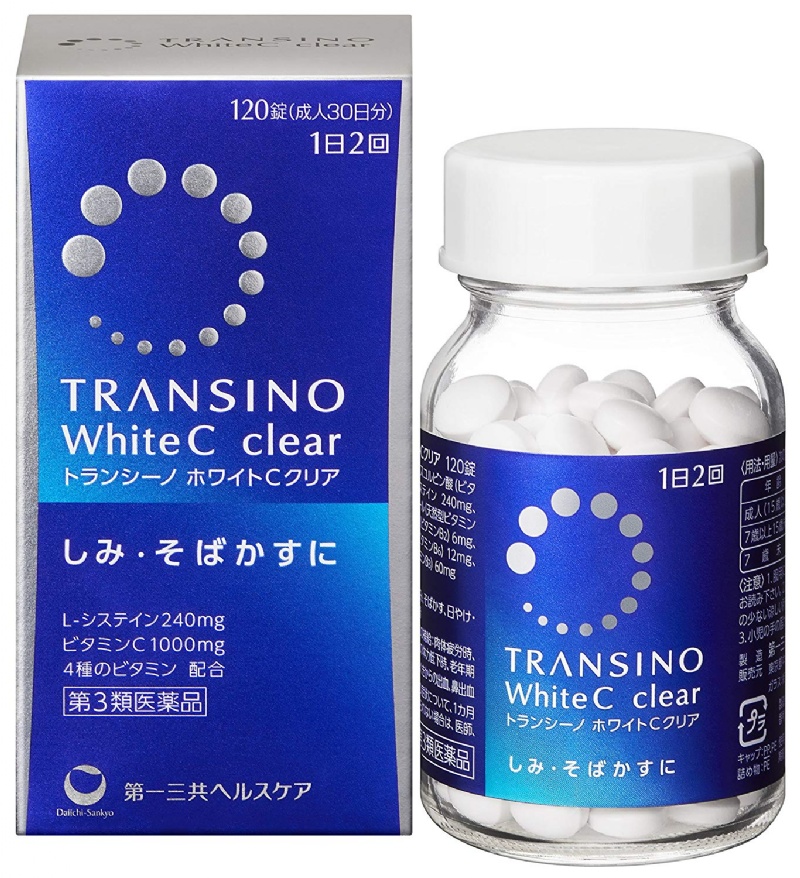 日本🇯🇵第一三共製藥Healthcare TRANSINO White C clear美白錠