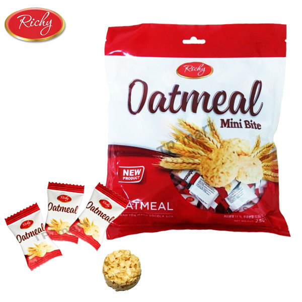 韓國 Richy Oatmeal Mini Bite 迷你燕麥餅乾 250g