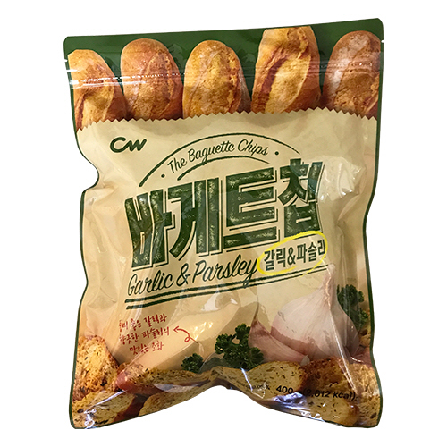 韓國CW大蒜奶油法國麵包餅乾 350g
