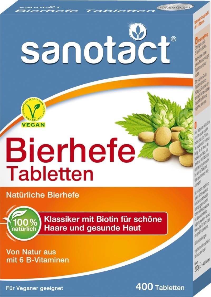 🍺德國Sanotact啤酒酵母錠 400粒🍺