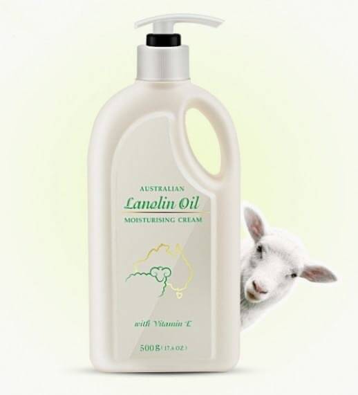 澳洲 GM 綿羊油保濕護膚乳-500g