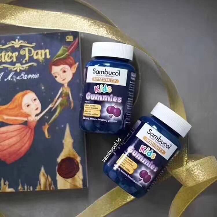 💜Sambucol小黑莓接骨軟糖50顆💜