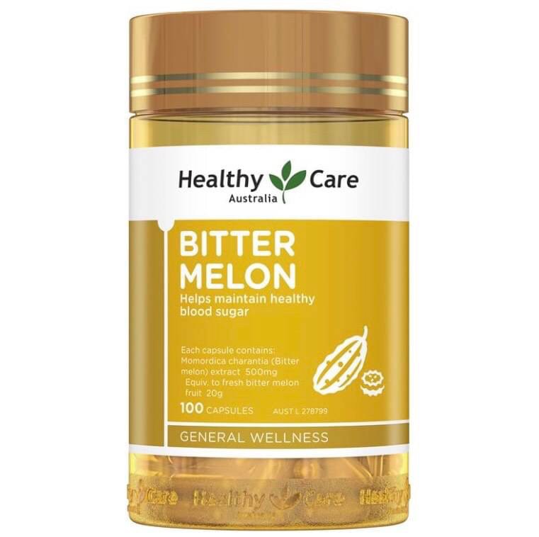 澳洲Healthy Care苦瓜精華膠囊100粒