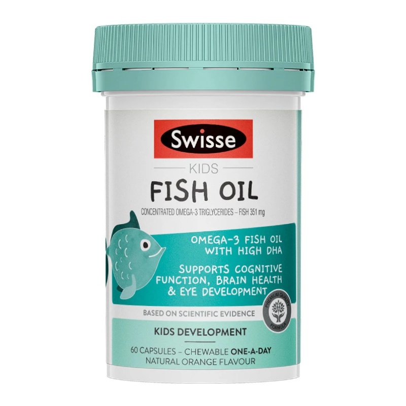 SWISSE KIDS FISH OIL 兒童魚油膠囊 60粒