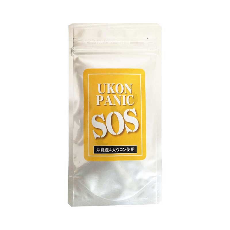 日本 SOS UKON PANIC 薑黃錠 60錠