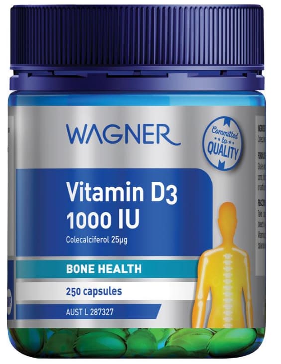 澳洲 Wagner維他命D3 1000IU 250粒