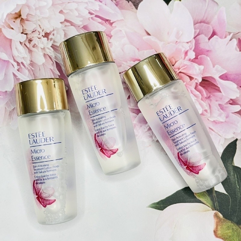【ESTEE LAUDER雅詩蘭黛】微分子肌底原生露 30ml(櫻花輕盈版)《一組兩瓶》