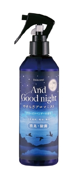 日本製And Good Night好夢薰衣草芳香噴霧285ml