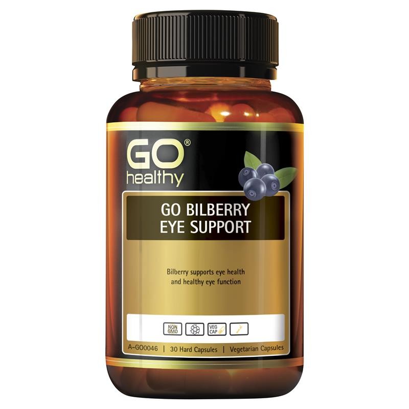 紐西蘭Go Healthy 藍莓越橘護眼錠20000mg 30粒