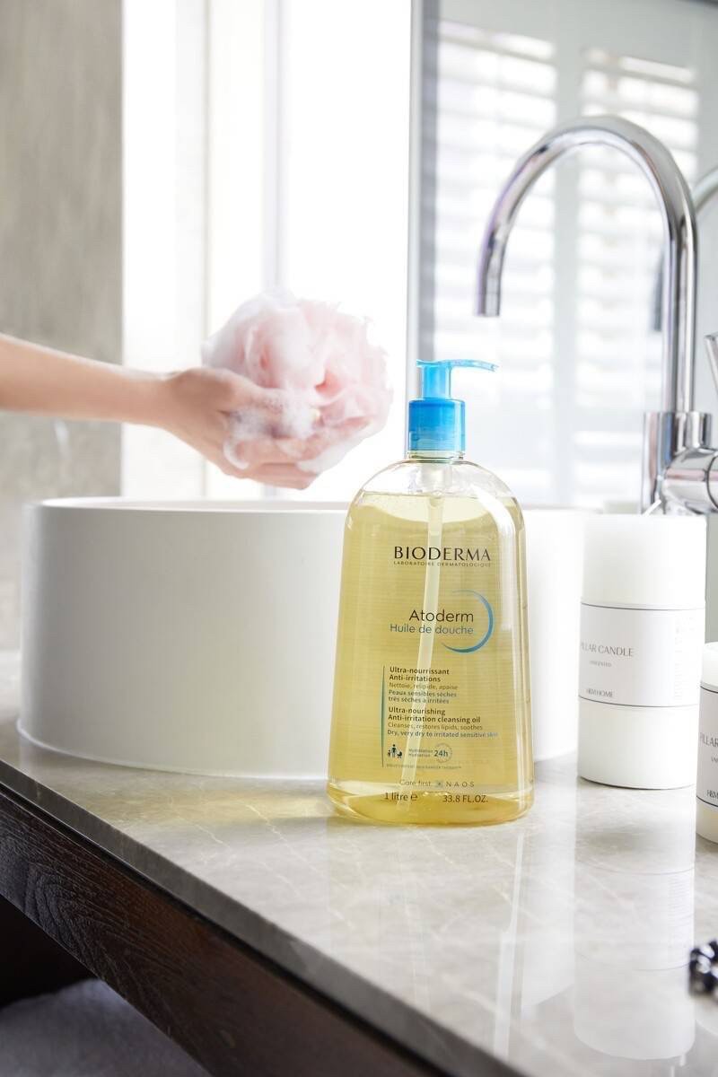 法國🇫🇷 Bioderma 貝德瑪長效滋潤 保濕補水嫩膚沐浴油 1000ml