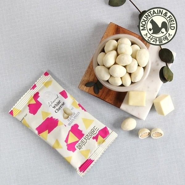韓國 MOUNTAIN&FIELD 起司白巧克力杏仁果 20g《一組10包》