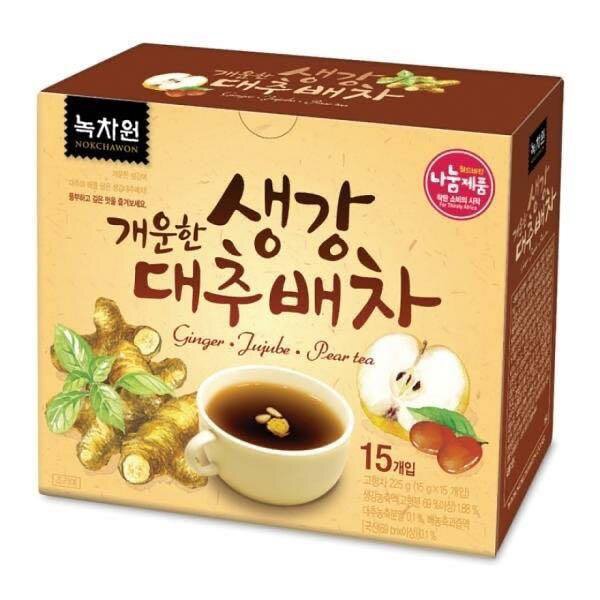 韓國 潤喉水梨紅棗薑茶
