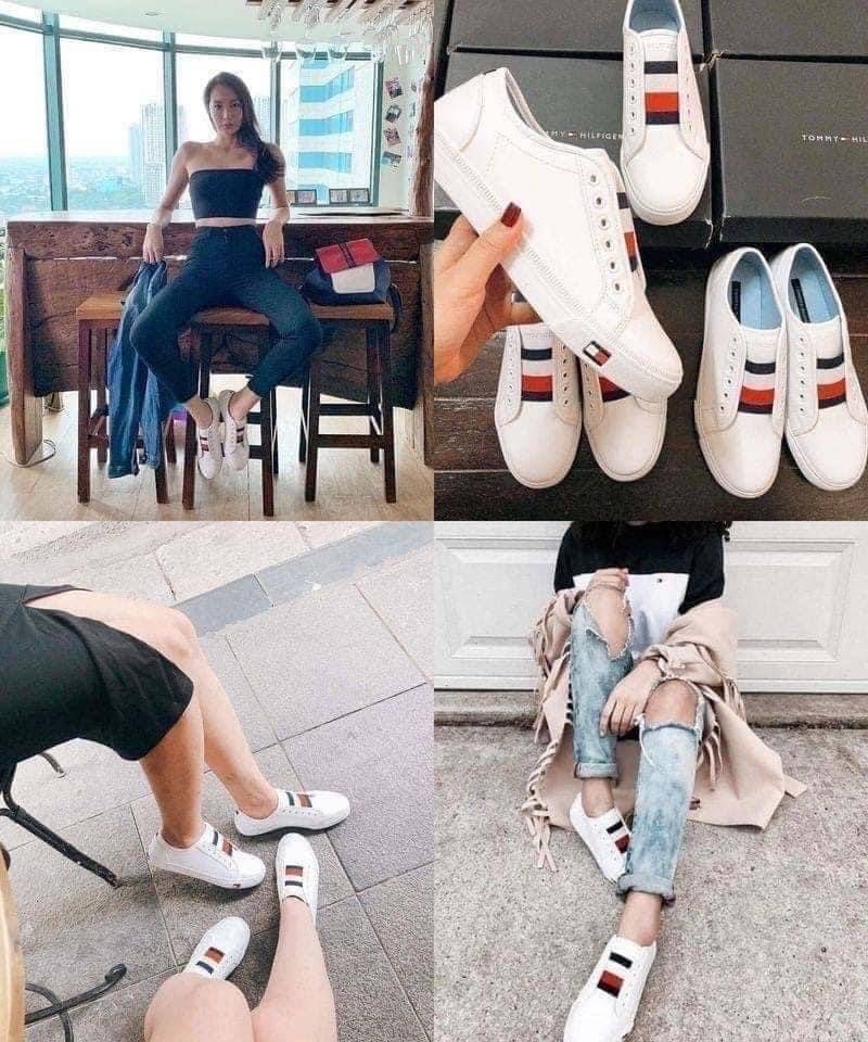 🇺🇸Tommy Hilfiger Fantim 休閒懶人小白鞋 (無鞋盒) 7M