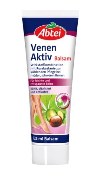德國製 Abtei Venen Aktiv 靜脈曲張專用 七葉樹美腿霜 125ml