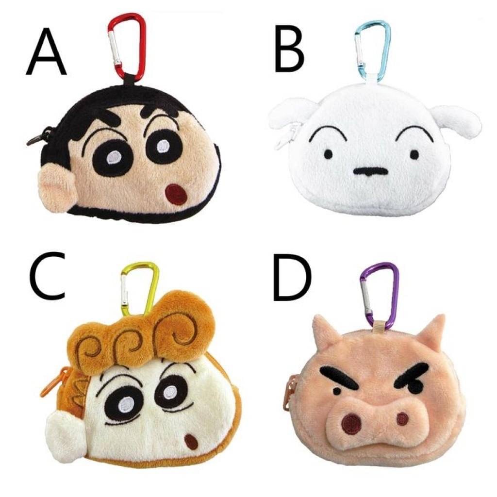 日本蠟筆小新迷你掛扣收納袋