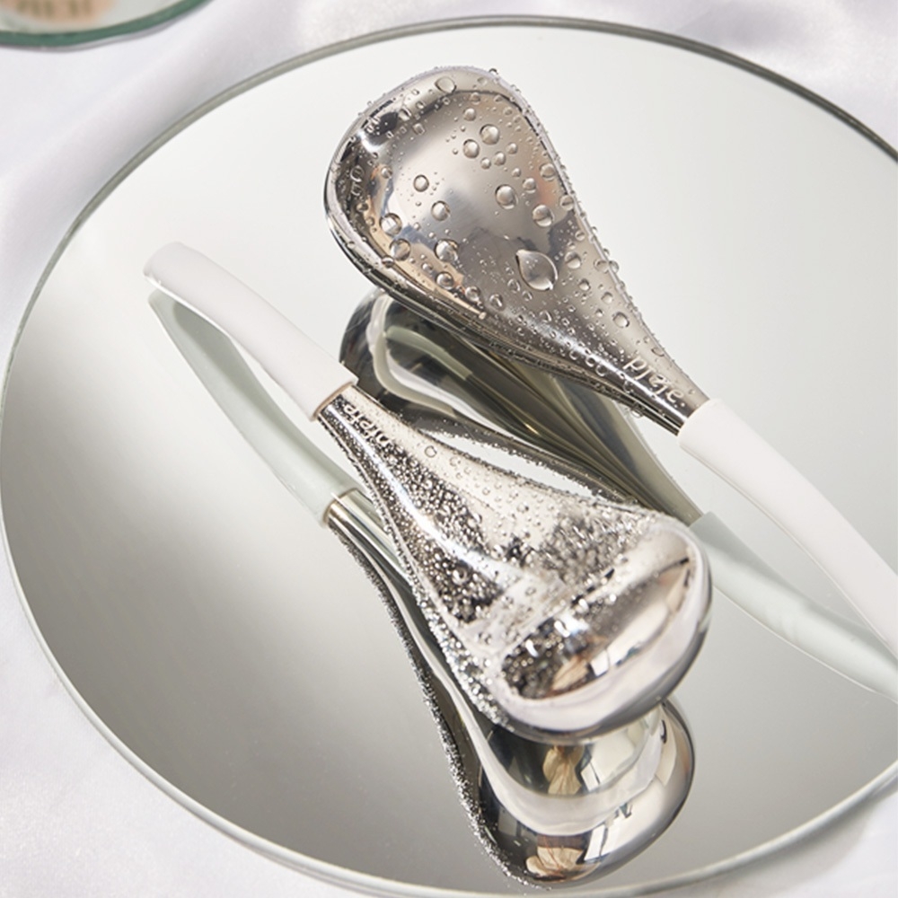 原廠正品Pfefe 美膚按摩冰杓(2支入)【不銹鋼經典款】