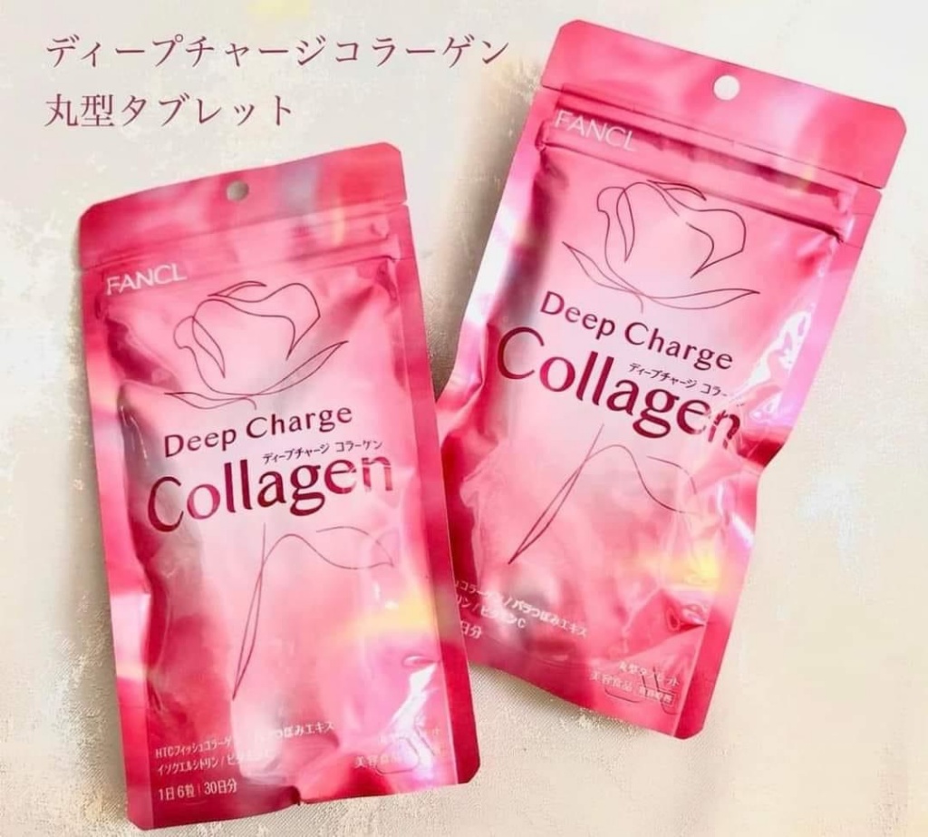 日本製🇯🇵Fancl 芳珂無添加 深層三胜肽膠原蛋白美白錠 60錠