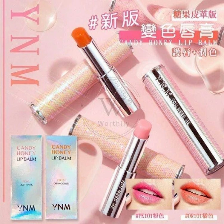 ★韓國🇰🇷YNM新品★糖果蜂蜜溫感變色潤唇膏