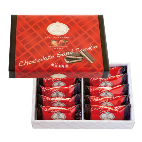 日本博多巧克力夾心餅（甘王草莓）10入