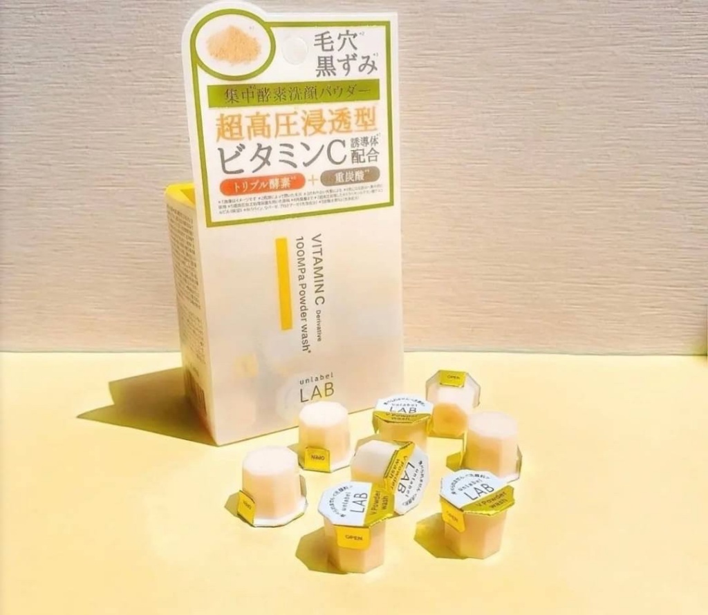 日本 unlabel LAB 安博士 深層酵素洗顏粉 30入