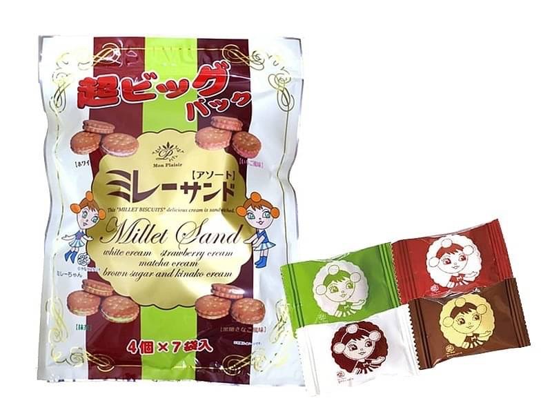 711384日本4種美樂夾心餅乾 220 g