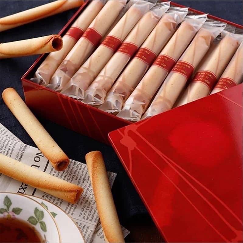 日本??YOKUMOKU巧克力雪茄蛋捲