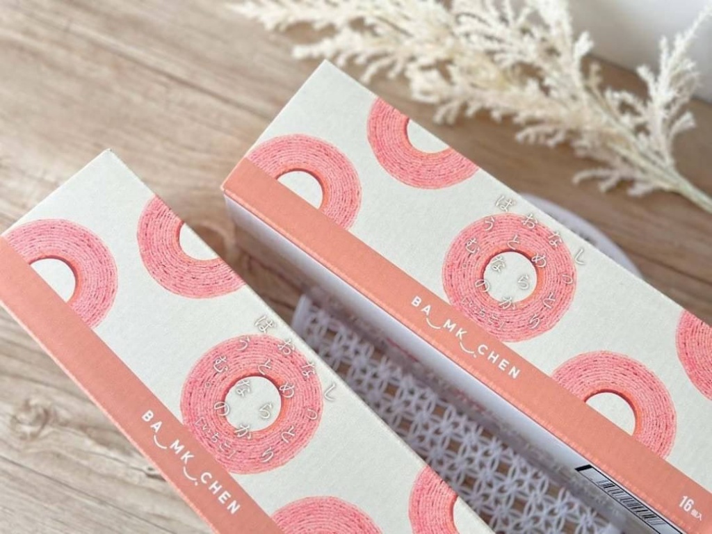 [日本好市多限定-千年屋草莓年輪蛋糕16入盒裝 ]