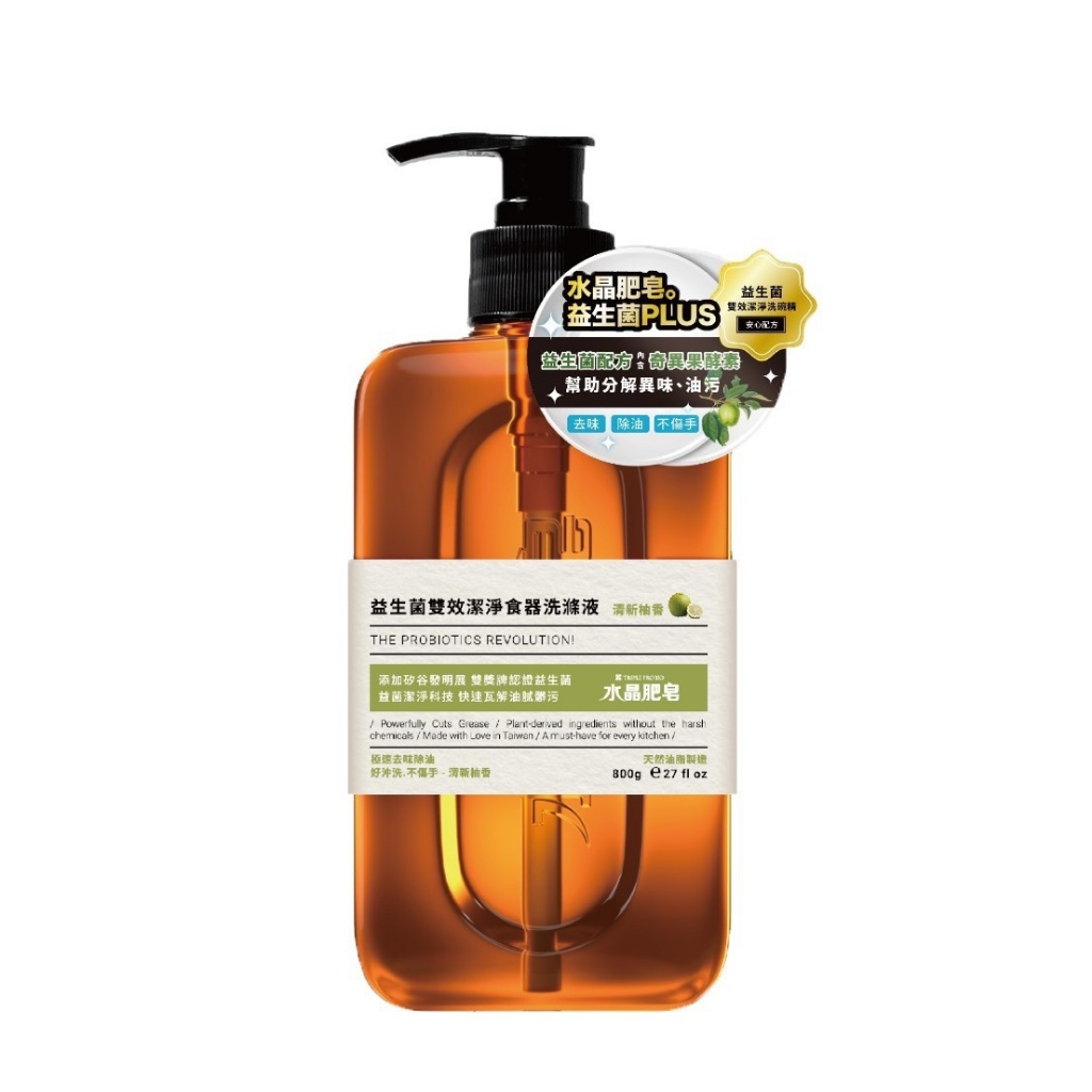 南僑集團x大江生醫集團 益生菌食器洗滌液(清新柚香) 800g