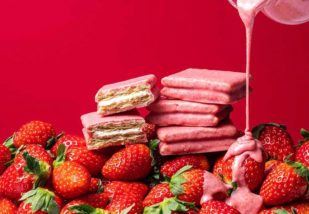 日本砂糖樹Sugar Butter Tree 草莓巧克力三明治餅乾