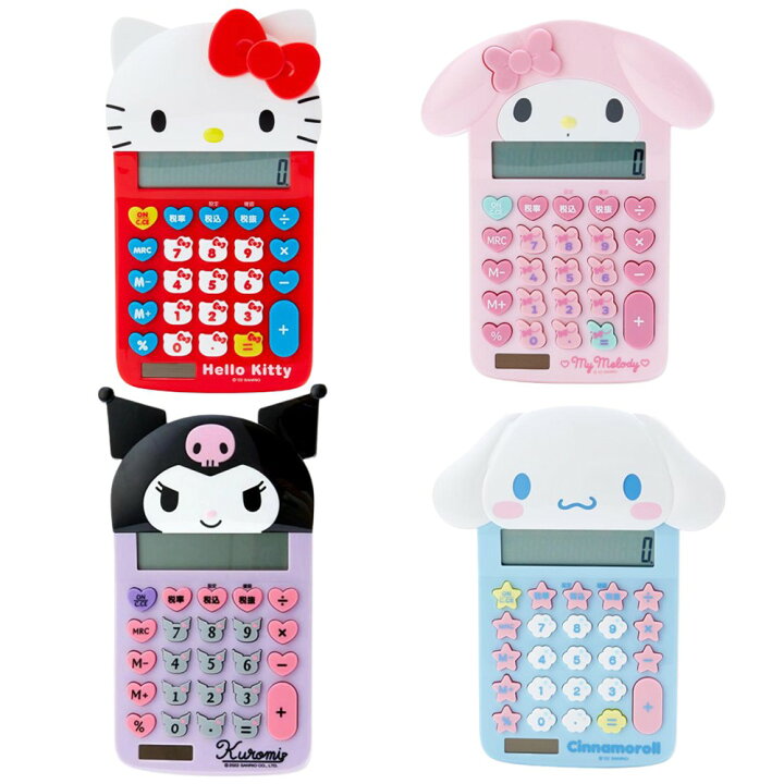 日本三麗鷗 12位元 太陽能 計算機