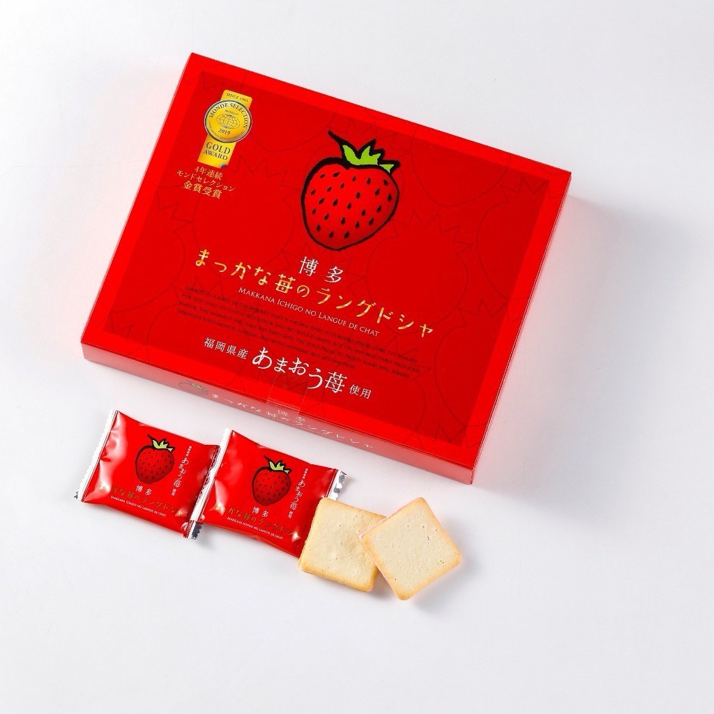 日本🇯🇵福岡 花福堂 甘王草莓夾心餅乾