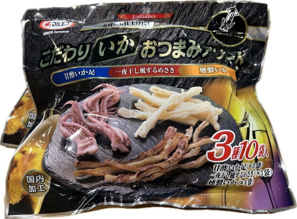 日本好市多 COSTCO 限定 Maruesu 魷魚零食拼盤