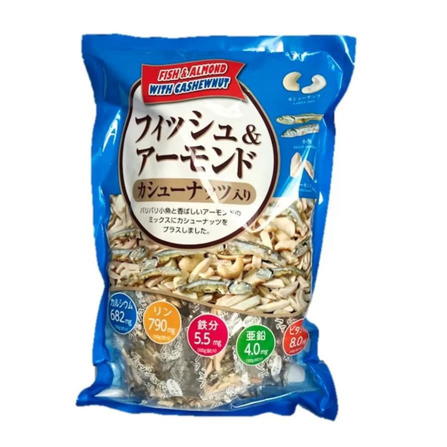 日本好市多限定-杏仁腰果小魚乾420g
