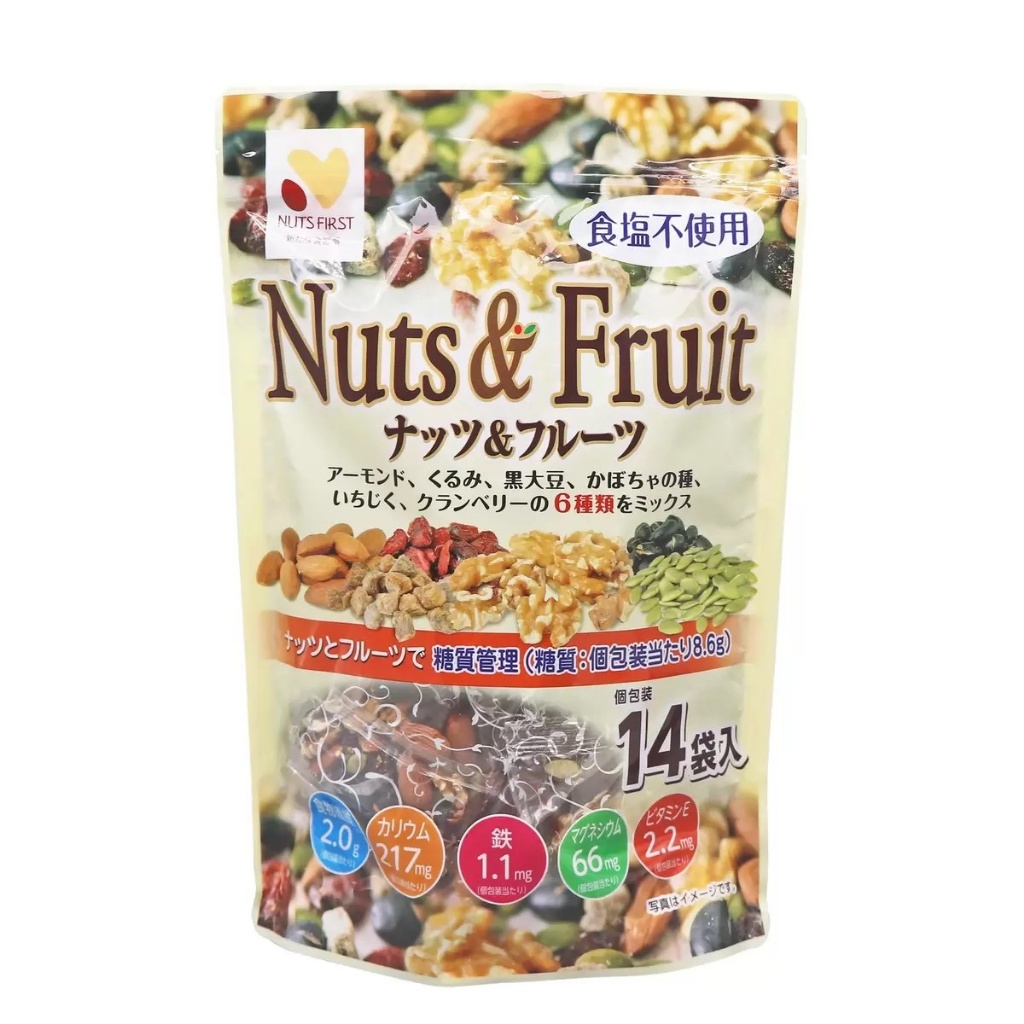 【日本🇯🇵 Costco限定 ✦ NUTS FIRST 糖質管理綜合果乾堅果 350g ✦ 新包裝】