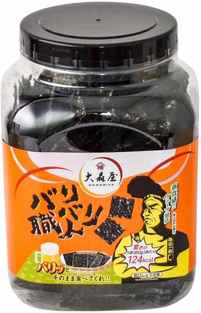 日本 大森屋 職人酥脆和風高湯海苔