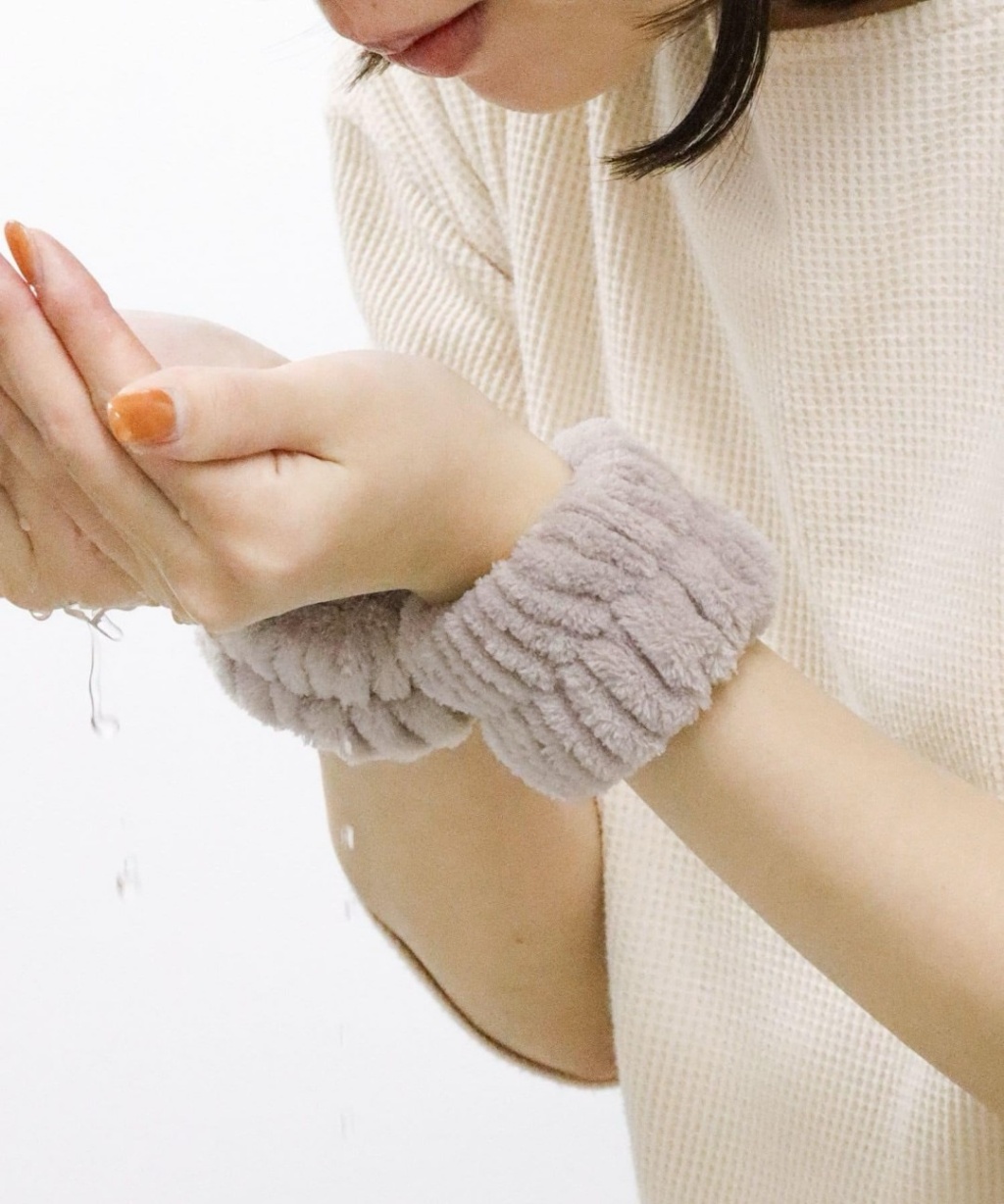 日本洗臉用吸水臂帶