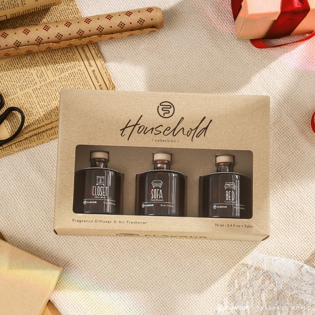 FLAVOUR | 香氛擴香禮盒組(70ml*3入)