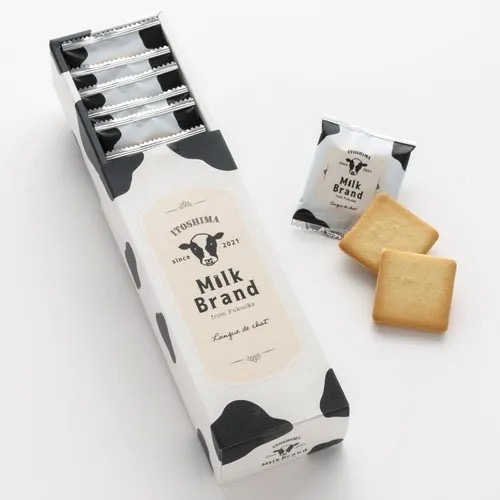 日本風美庵系島牛奶夾心餅乾