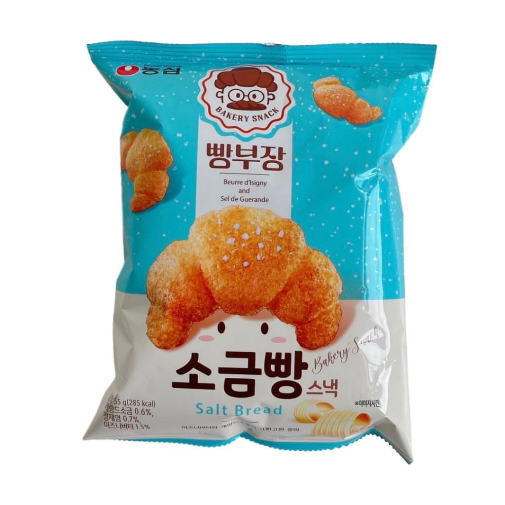 韓國??火紅可頌麵包餅乾 巧克力/鹽可頌55g