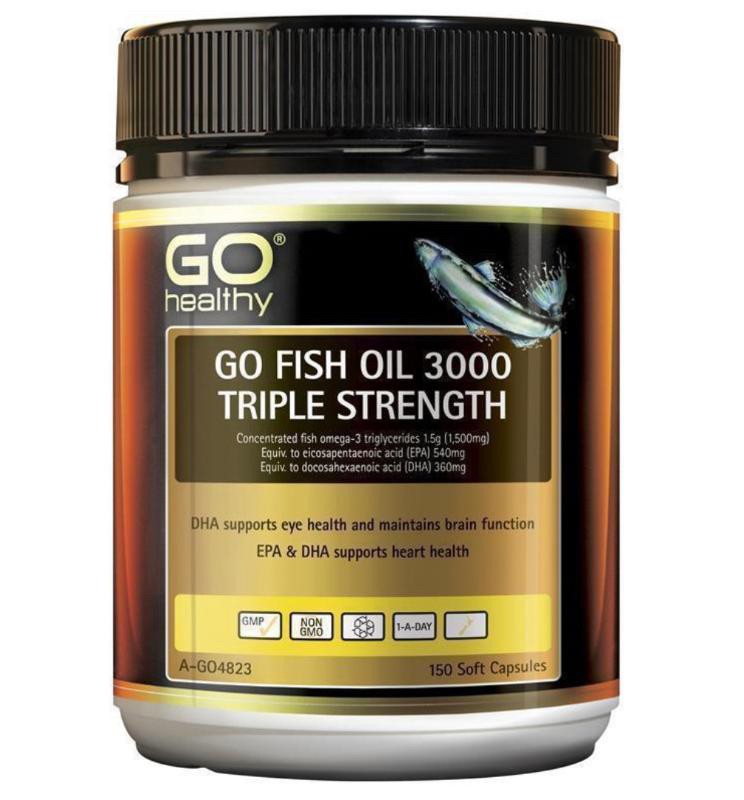 澳洲 GO Healthy 三倍濃縮軟膠囊150粒
