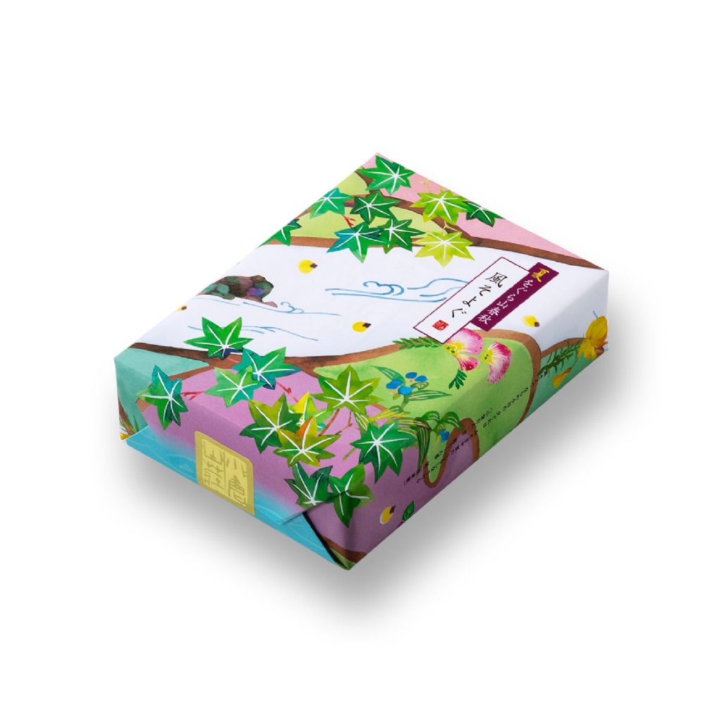 日本小倉山莊 夏季限定 微風🩷山春秋米果