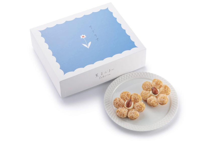 日本 薫るバターSabrina✨杏仁堅果奶油花朵千層派✨