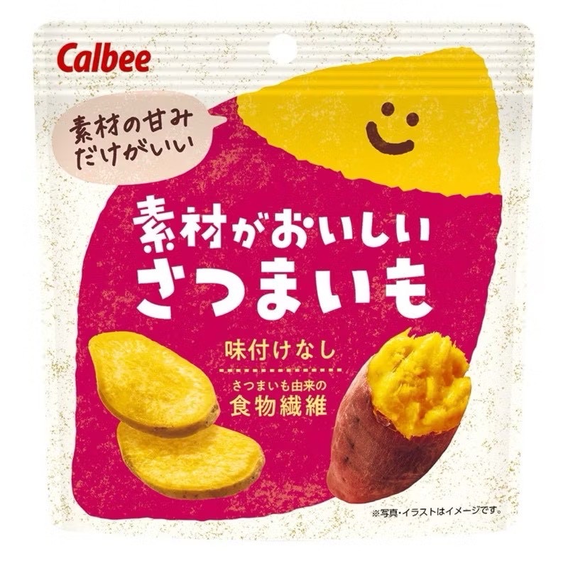 日本製 Calbee 厚切甘甜地瓜片38g「一組2包」