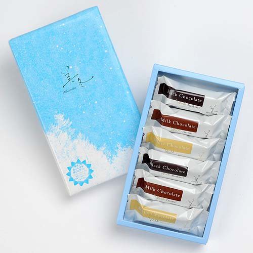 日本北海道 石屋製菓 美冬巧克力千層酥 6入